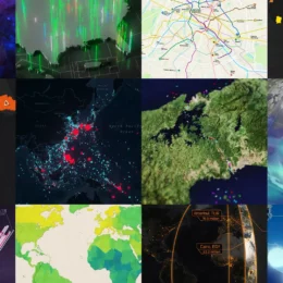 A collage of maps featured on Maps.com in 2024.