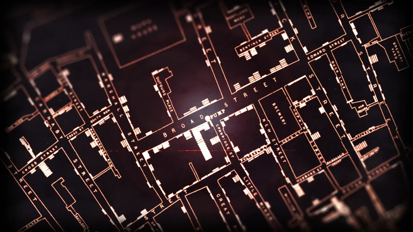 Cholera decimated Victorian London. And there's more to the map than meets the eye.