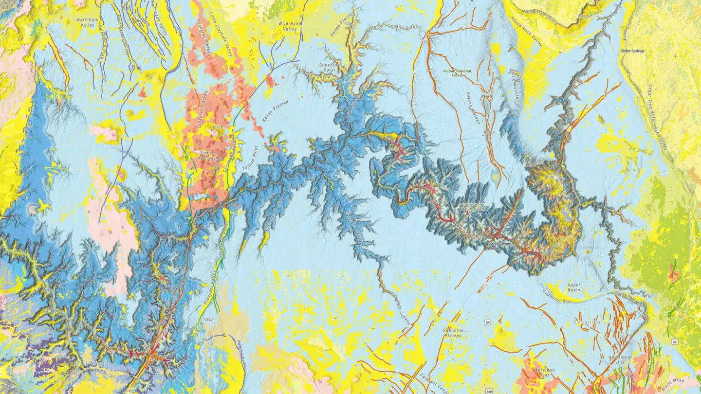 Grand canyon gallery  geologic features